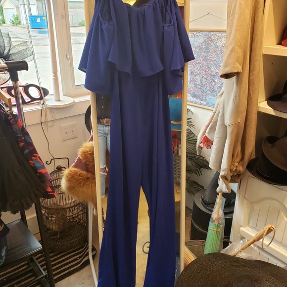 Zara Women's Cobalt Blue Jumpsuit - Picture 2 of 4